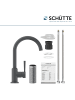 Franz Joseph Schütte CORNWALL Spültischarmatur, Anthrazit matt