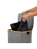 relaxdays Pfandflaschen-Sammelbehälter in Beige – 100 l