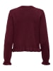JDY Strickjacke in Maroon Banner
