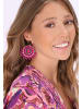 IZIA Women Earrings in Pink