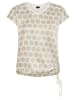 Laura Scott Hemdbluse in beige-gepunktet