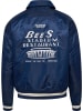 Hummel Trainingsjacke "Letterman Jacket Hsw" in Blau