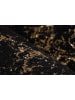 Kayoom Wohnzimmer Teppich – Hochflorteppich Bijou 225 in schwarz - gold - rechteckig