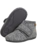 En Fant Kinder Hausschuh "Slippers Wool Hook and Loop" in Grau