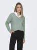 ONLY Strickpullover in Blue Surf 1