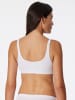 Schiesser Bustier Pure Rib in weiss