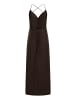 Vera Mont Abendkleid rückenfrei in Dark Maroon