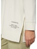 Marc O'Polo Oversize Sweatshirt mit Seitennaht-Schlitzen in creamy white