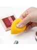 Intirilife 5er Set Make Up Schwamm Kosmetik Schmink Schwämmchen Sponge in Gelb