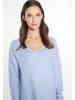 usha WHITE LABEL Strickpullover in Blau Melange