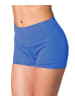 Alkato Alkato Damen Sport Shorts mit Hohem Bund in blau Modell 1