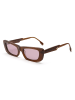Marc Ellis Sonnenbrille in LIGHT BROWN-SC046