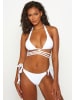 Moda Minx Bikini Top Waikiki in White Gold