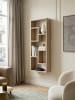 KADIMA DESIGN Wandregal: Modernes Design, vielseitige Verwendung, Spanplattenmaterial in Beige