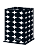 Herlitz Stifteköcher 7,6x7,6x10cm Pappe Just Black