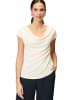 Zero  Jerseyshirt mit Wasserfallausschnitt in Eggnog