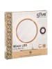 5five Simply Smart Badspiegel mit LED-Beleuchtung, Bambus in Braun, (B) 3 x (H) 57 x (L) 57 cm