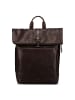 Jost Glasgow Daypack RFID Schutz Leder 42 cm Laptopfach brown