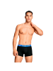 Puma Boxershort 6er Pack in Schwarz/Blau/Rot