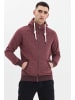 !SOLID Kapuzensweatjacke SDVitu Zip-Hoodie in rot