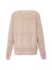 ebeeza Damen Strickpullover in Rosa