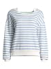 Salzhaut Sweatshirt LAFF in Offwhite Ice Blue