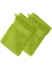 Erwin Müller Frottier Waschhandschuh 2er-Pack Friedrichshafen in apfelgrün