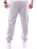 RESLAD Jogginghose mit Brandpatch in grau