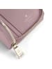 Lazarotti Bologna Leather XL Double Zip-Around Geldbörse RFID Leder 20 cm in rose