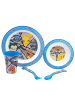 Pokémon Teller-Set Mikrowellengeeignet 5-teiliges Kindergeschirr