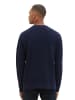 Tom Tailor Pullover STRUCTURED CREWNECK KNIT in Blau