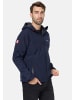 LAUBHAN Softshell Outdoor Jacke Freizeit Funktion Blouson mit Kapuze in Blau