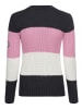 Kangaroos Strickpullover in marine geringelt