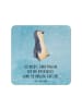 Mr. & Mrs. Panda Bierdeckel Pinguin mHerzieren mit Spruch in Eisblau