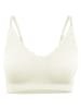 Yenita® Bustier mit Spitze Ribbed Collection in Weiss