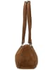LIEBESKIND BERLIN Handtasche Cecile Satchel M Suede in Safari
