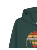 wat? Apparel Sweatshirt Sunset Berge & Tannen in Glazed Green