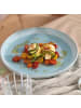 like. by Villeroy & Boch 6er Set Speiseteller Perlemor Aqua ø 27,1 cm in blau