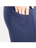 SMILODOX Leggings Adrielle Pocket Seamless in Marineblau