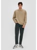 QS Sweatshirt in 8235_sandfarben