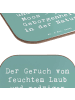Mr. & Mrs. Panda Tassenuntersetzer Spruch Geborgenheit in der Na... in Meeresbrise