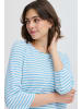 Fransa FRJOSIE TEE 2 regular fit in Azure Blue Mix