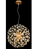 Globo lighting Luster "KATRINA" in gold