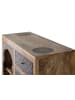 Giner y Colomer Beistelltisch aus Mangoholz, 90 cm, Ethno-Stil - 79 x 88 x 35 cm