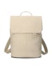 Zwei Mademoiselle.M Daypack 35 cm Laptopfach in nubuk linen