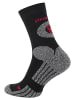 Stark Soul® Trekking Outdoor Socken 2 Paar, Unisex in Schwarz