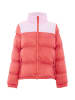 myMo Damen Wattierte Steppjacke in Sommerrot Süßes Pink