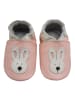 Bemesu Baby Krabbelschuhe aus Leder, weiche Lauflernschuhe mit rutschfester Sohle 