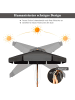 COSTWAY Sonnenschirm Ø300cm in Grau