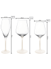 Villeroy & Boch 12er Set Wein- und Sektgläser Set Manufacture Rock Blanc in weiß-transparent